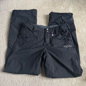 Volcom Nimbus Pants Mens XS Snow Ski Waterproof  Winter Black 5,000mm